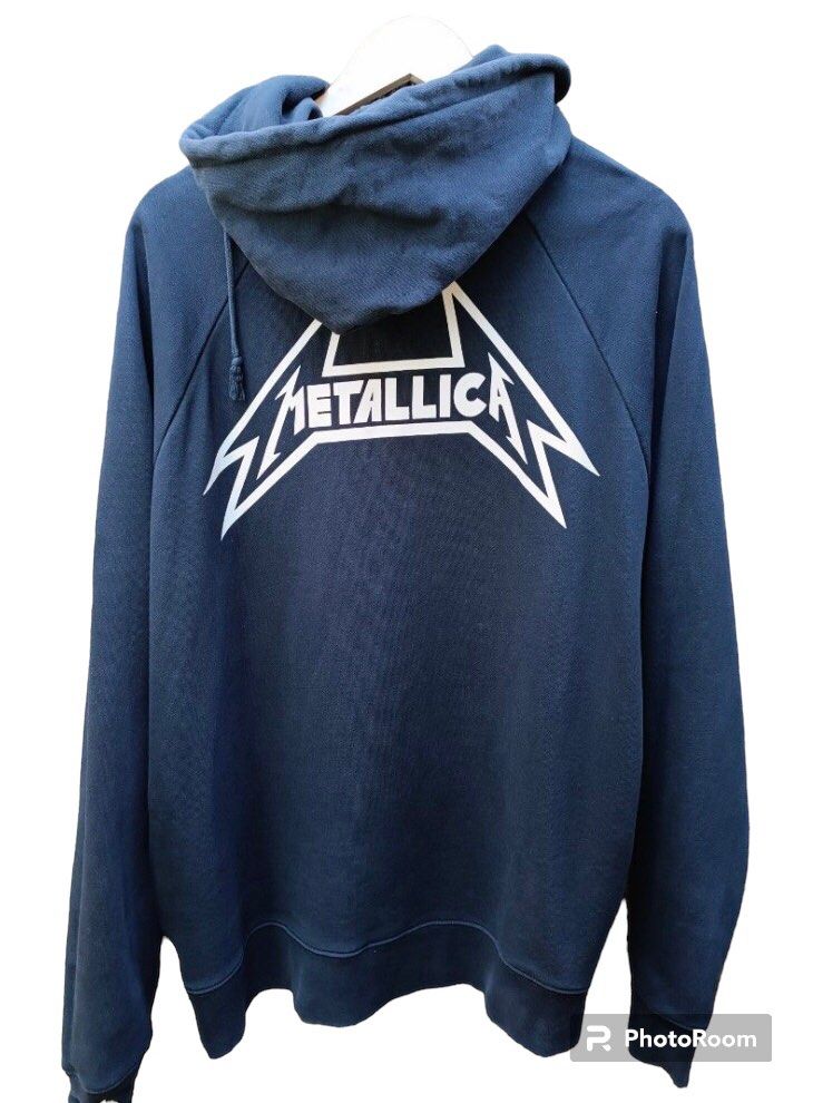 Fear of God x Metallica Boxy Pullover Hoodie Men s Fashion Coats Jackets and Outerwear on Carousell