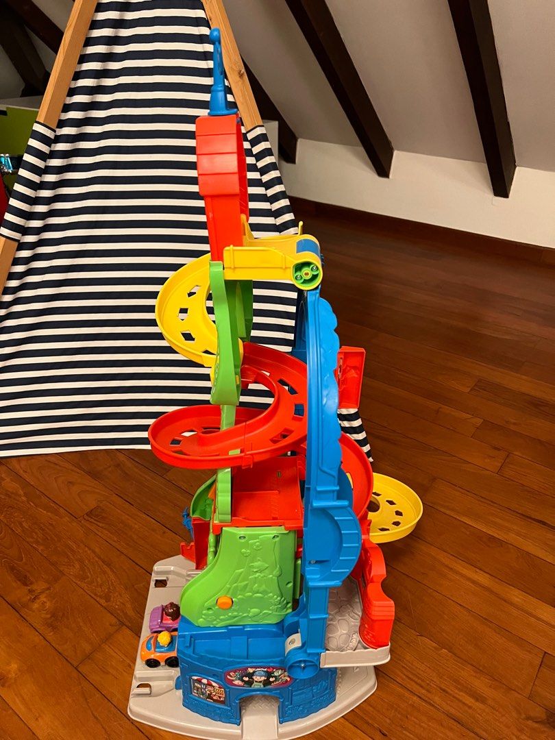 Fisher price little sales wheelies city skyway