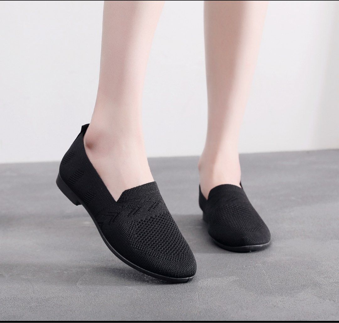 Mens flat slip on shoes sale