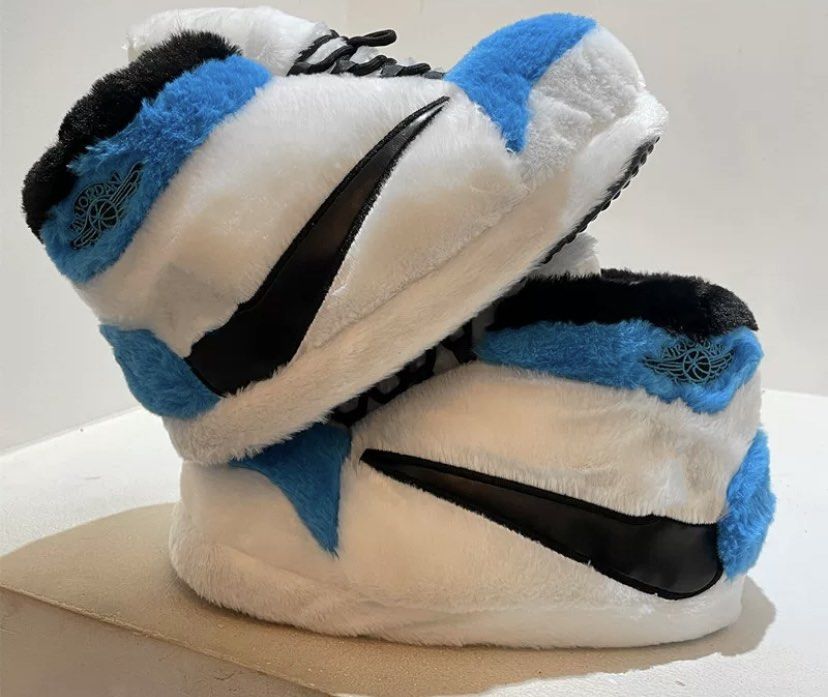 IN STOCK Adult Unisex Fluffy Sneaker Bedroom Slippers for Office and Home