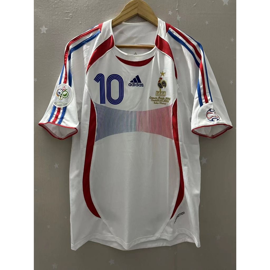 France Zidane 2006 FIFA World Cup Retro football jersey Men s