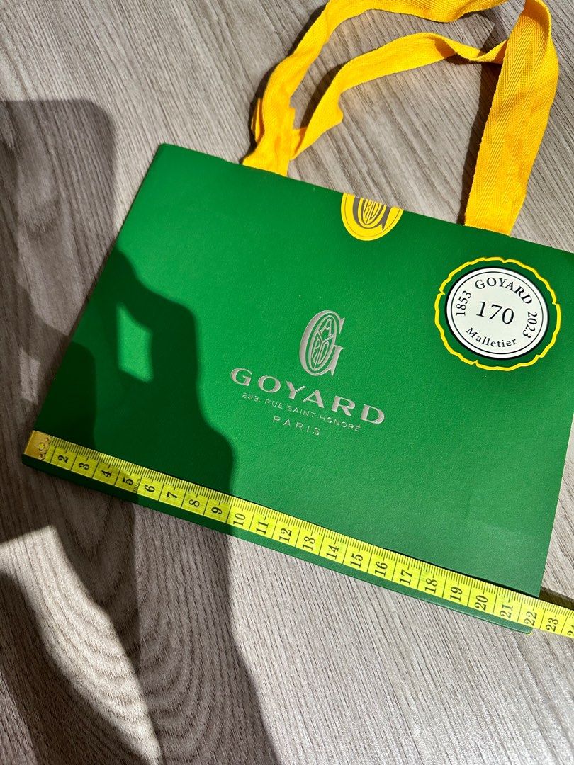 Free with x amount purchase of my listing Goyard Paper Bag Box