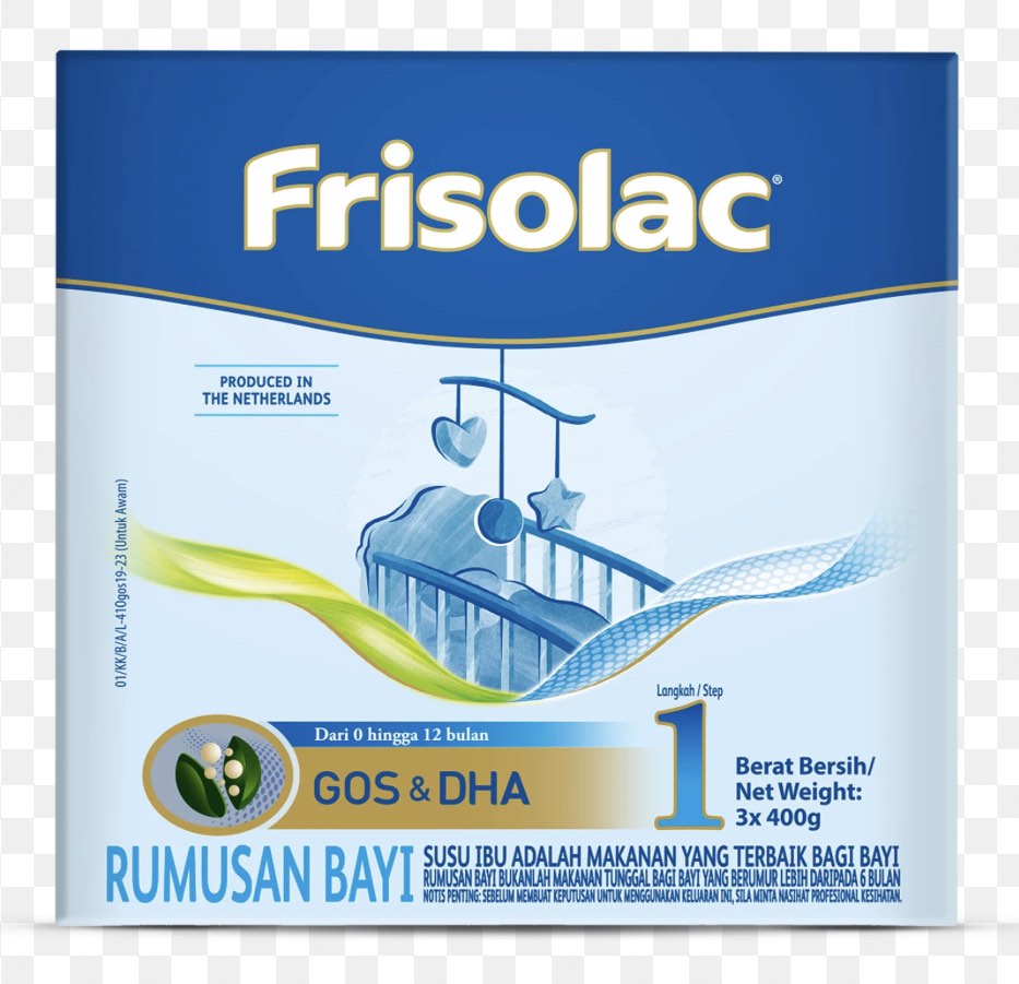 Frisolac 1 (400gx3, total 1.2kg) 4 boxes available, Babies & Kids ...