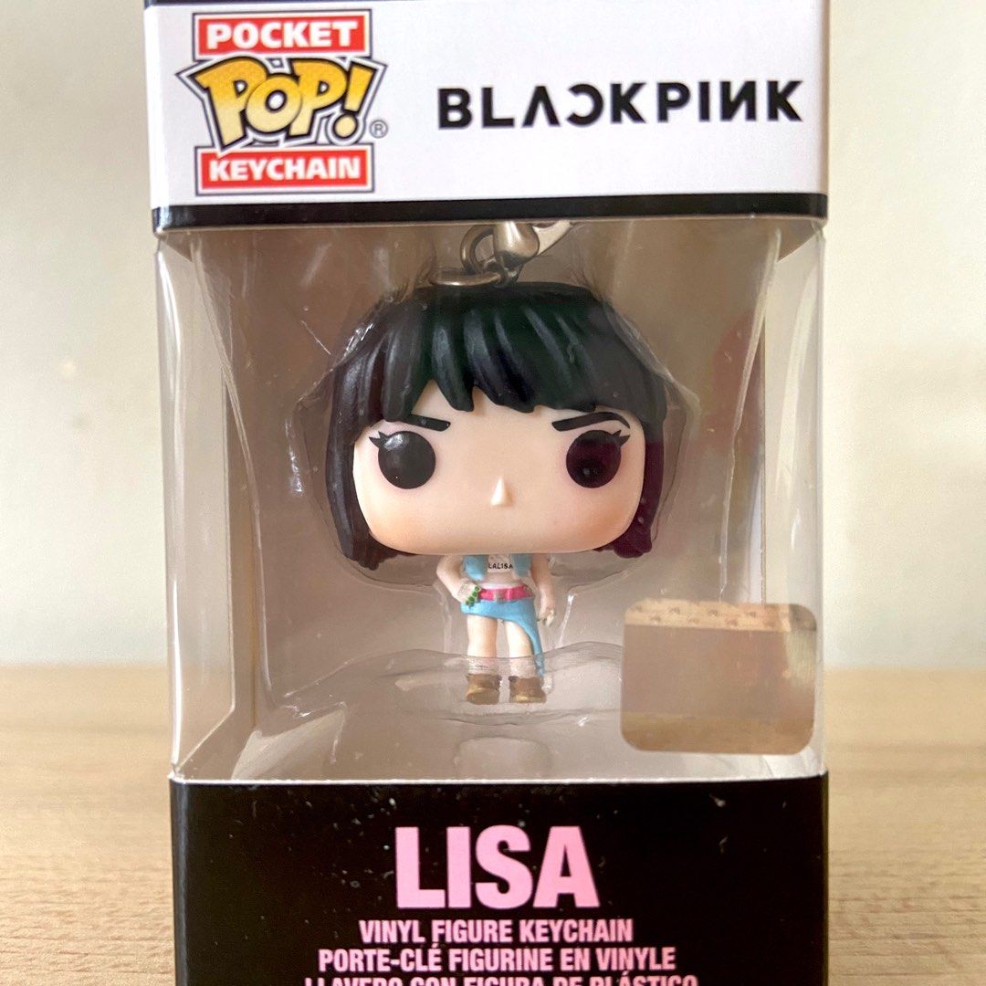 FUNKO POP! LISA (Blackpink) Keychain, Hobbies & Toys, Toys & Games on ...