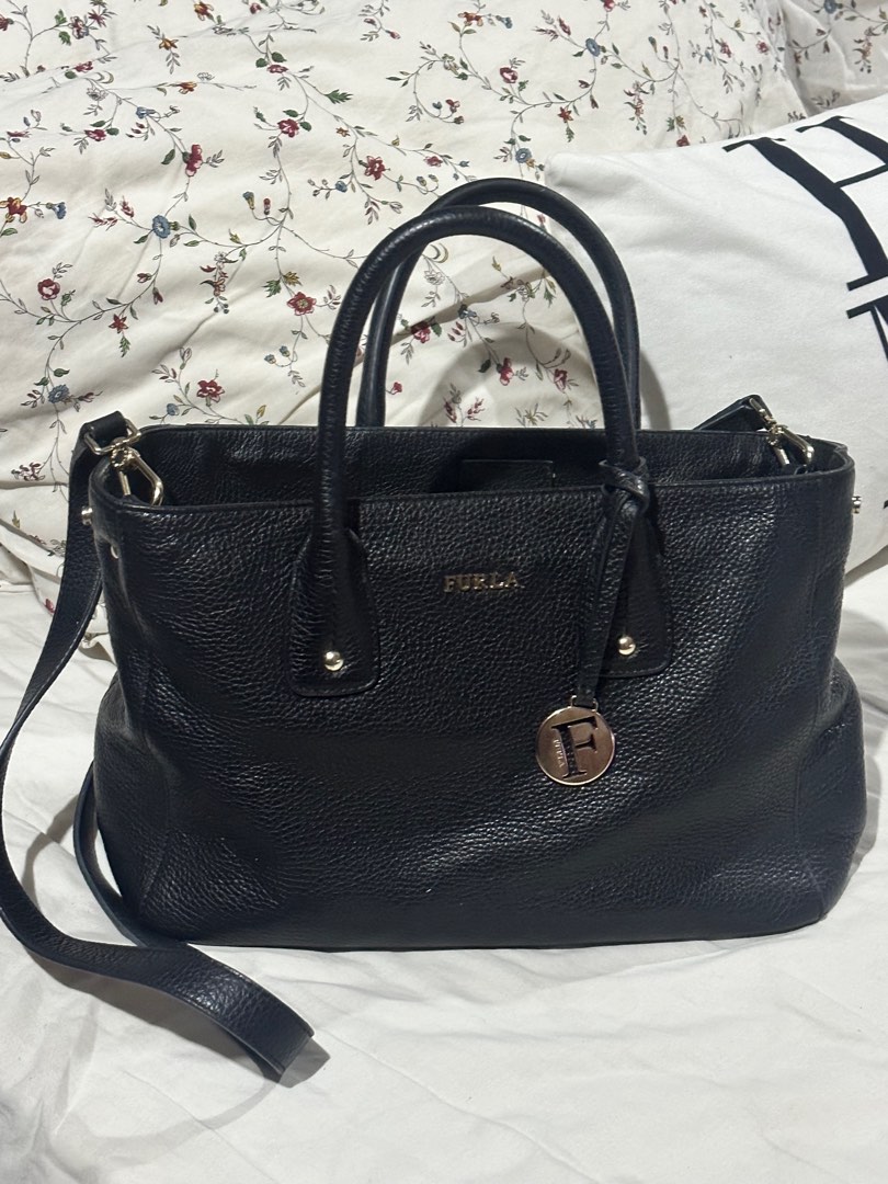 Buy Furla Tan Brown Leather Handbag - Handbags for Women 1013619 | Myntra