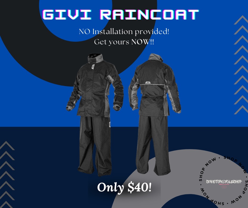 Givi raincoat top rrs07