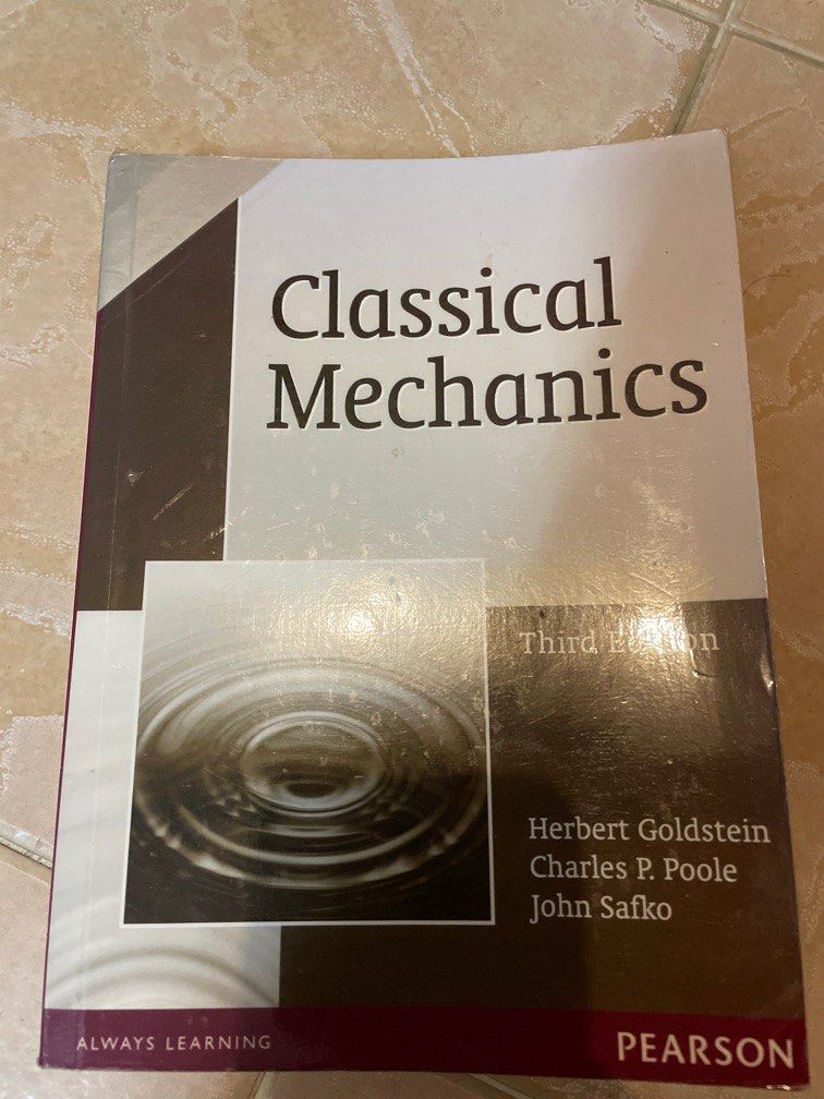 CLASSICAL MECHANICS 3RD EDITION GOLDSTEIN visual data 4