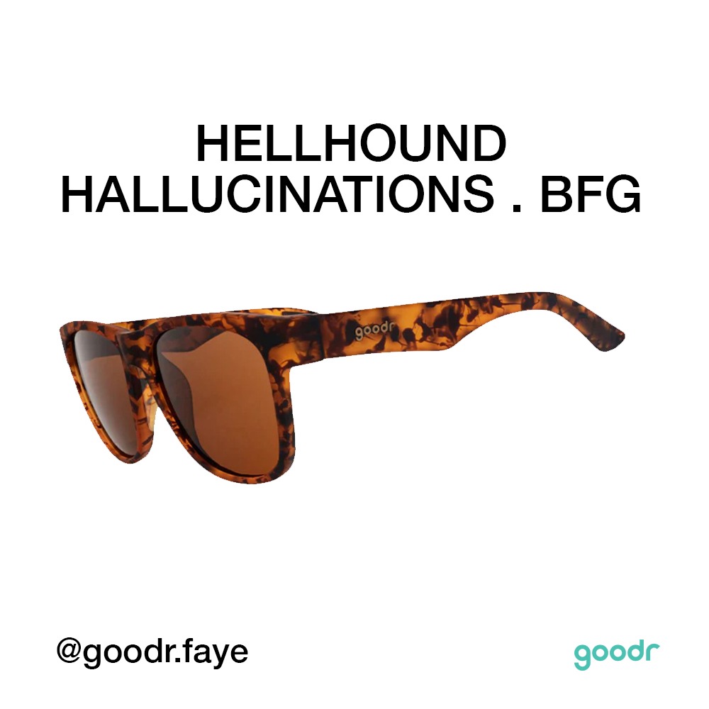 goodr BFG Polarized Sunglasses - Ninja Kick the Damn Rabbit