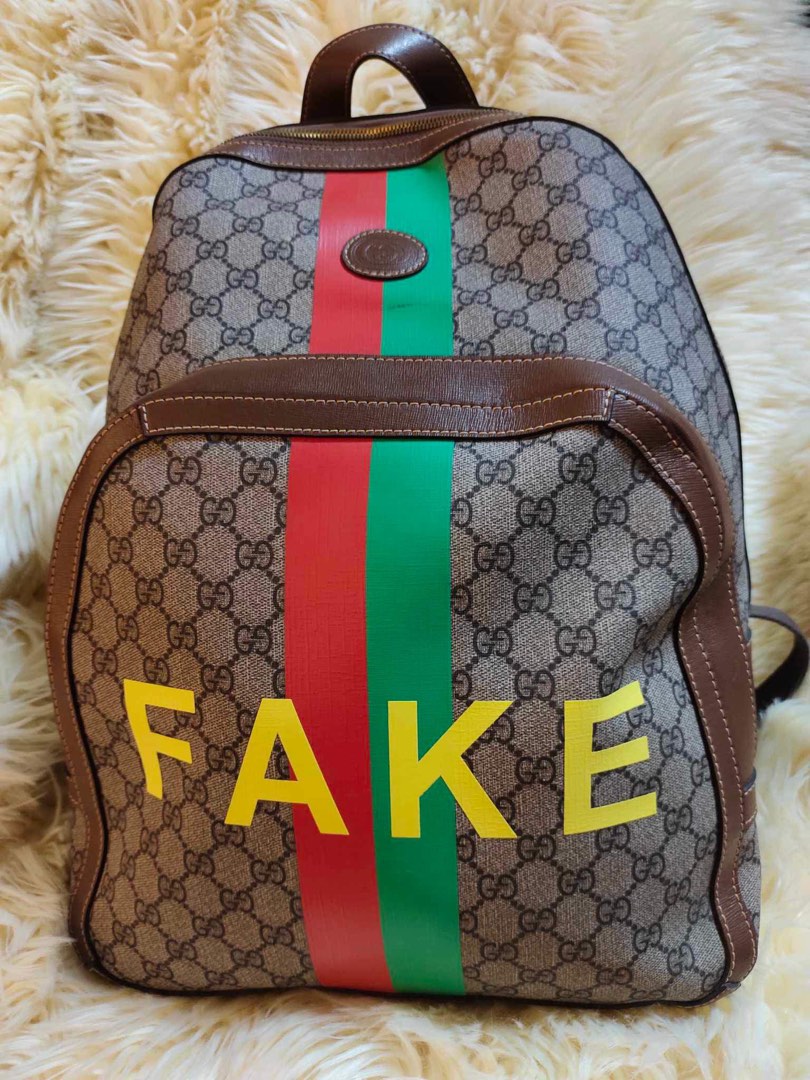 Fake gucci sale school bag