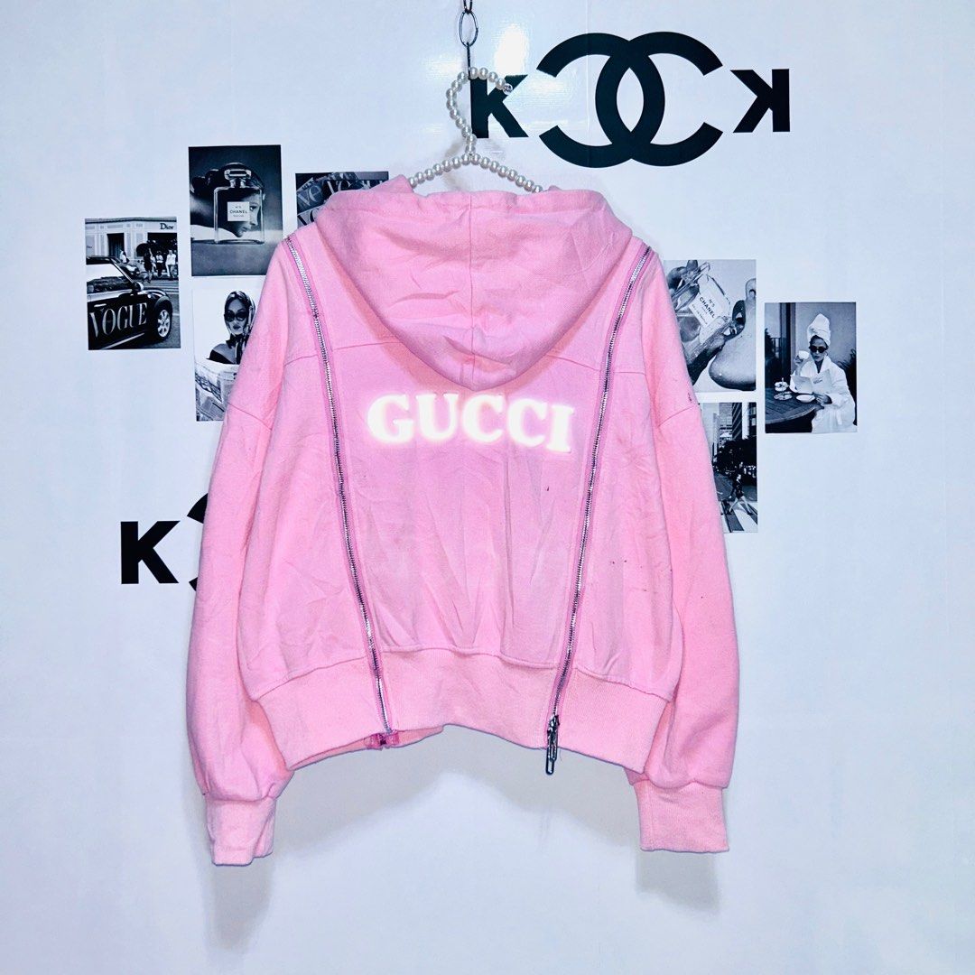 Gucci hoodie jacket Luxury Apparel on Carousell
