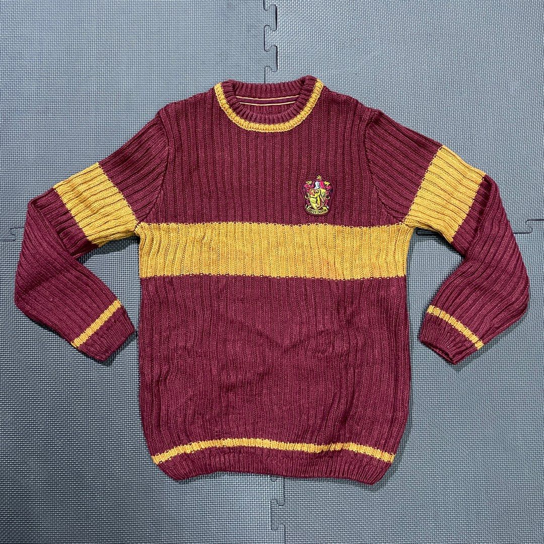 Harry potter gryffindor quidditch sweater hot sale