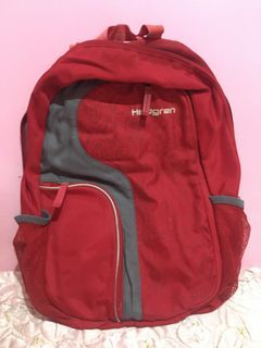 Hedgren Red Backpack