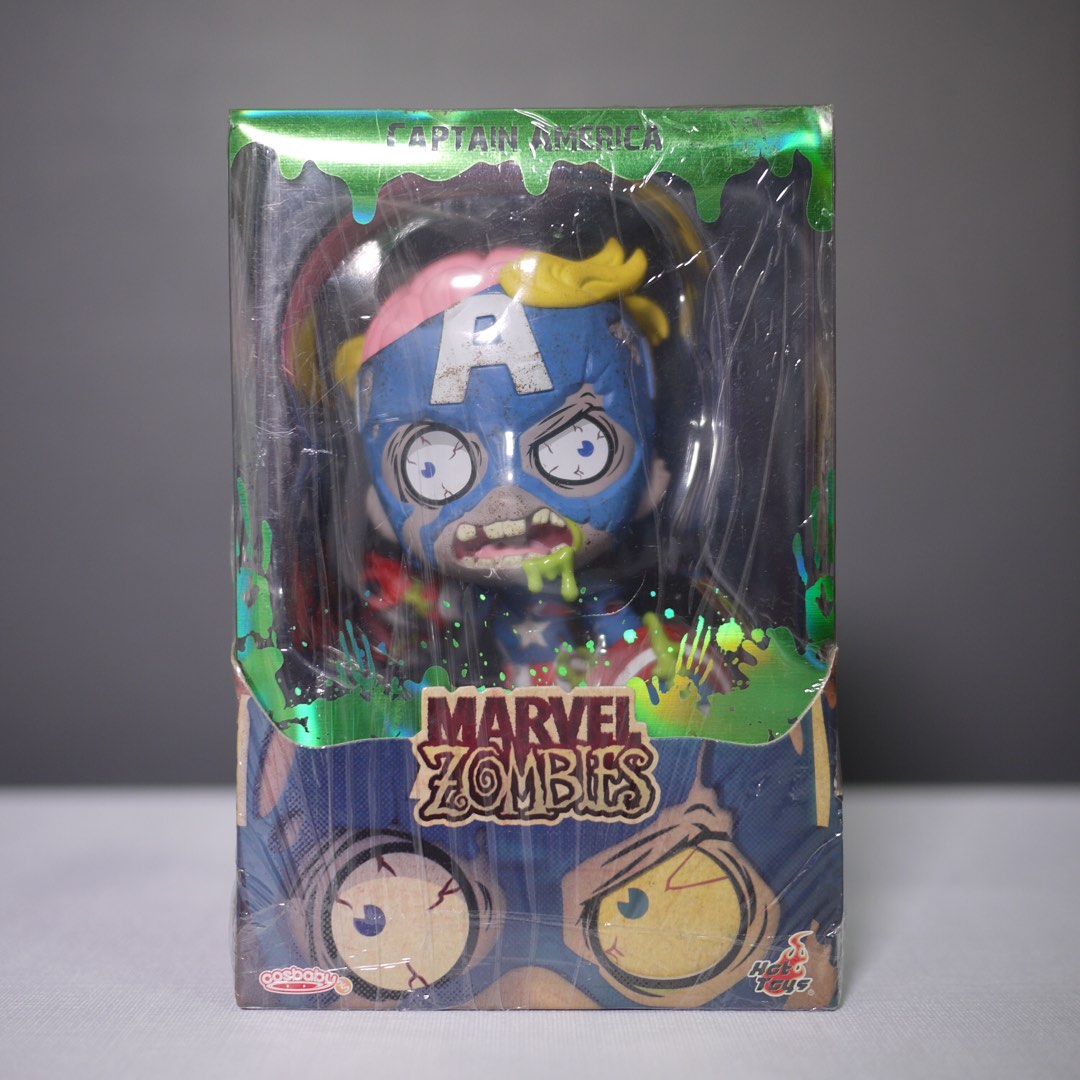 Hot Toys Zombie Captain america Cosbaby, Hobbies & Toys, Toys & Games