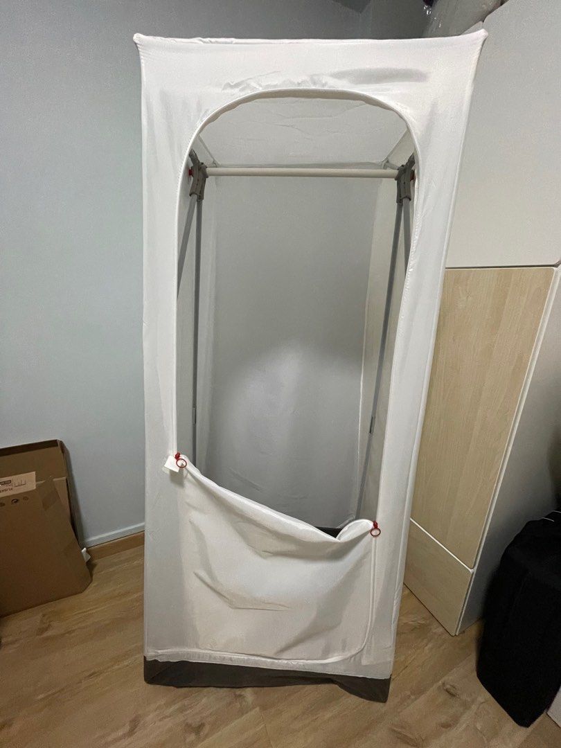 Ikea temporary wardrobe (VUKU), Furniture & Home Living, Furniture