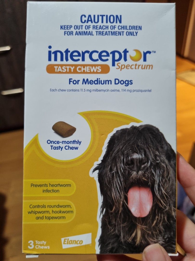 Interceptor deals medium dogs