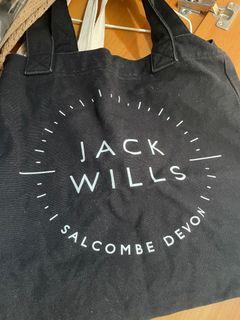 Jack wills Tote bag 黑色 厚實64206169896706110