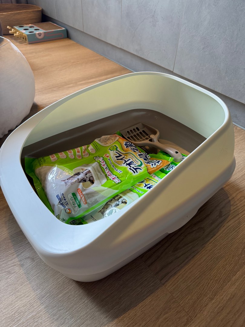 Japanese Litter Box (UP 60) (Unicharm DeoToilet Half Cover), Pet