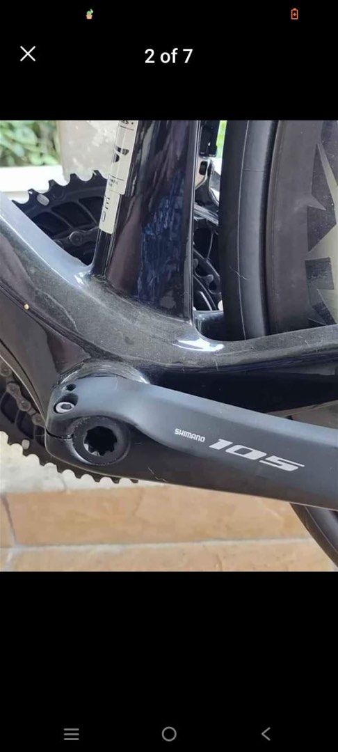 JAVA VESUVIO (Category: Bicycles) located in Tasek Gelugor. Submitted by sparkplugs (Listing ID 1275188534, Image 2). Description: body carbon,size 48..hub belakang bunyi cengkerik..acc semua d berikan refer gambar.
