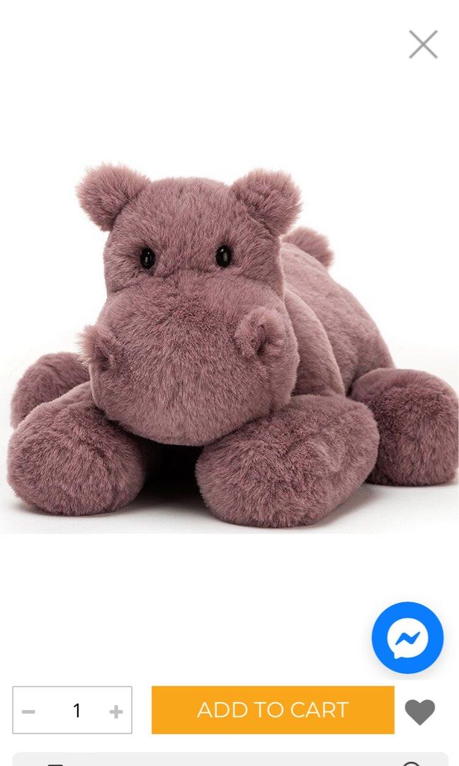 Jellycat hippo 2025