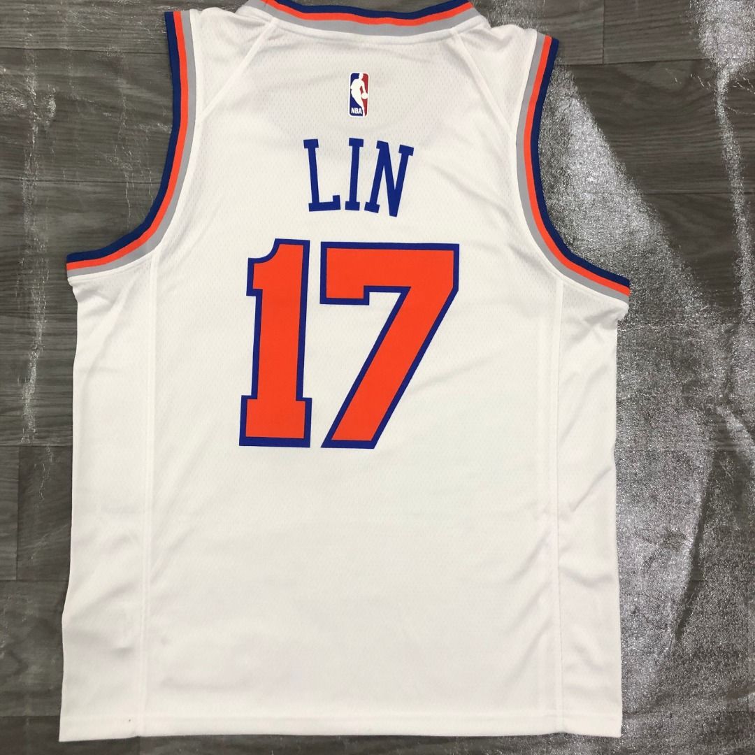 Jeremy Lin Vintage NBA New York Knicks Jersey, Men's Fashion