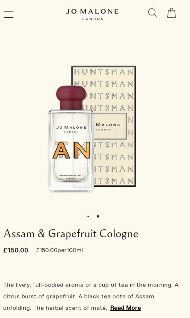 Assam & grapefruit clearance cologne