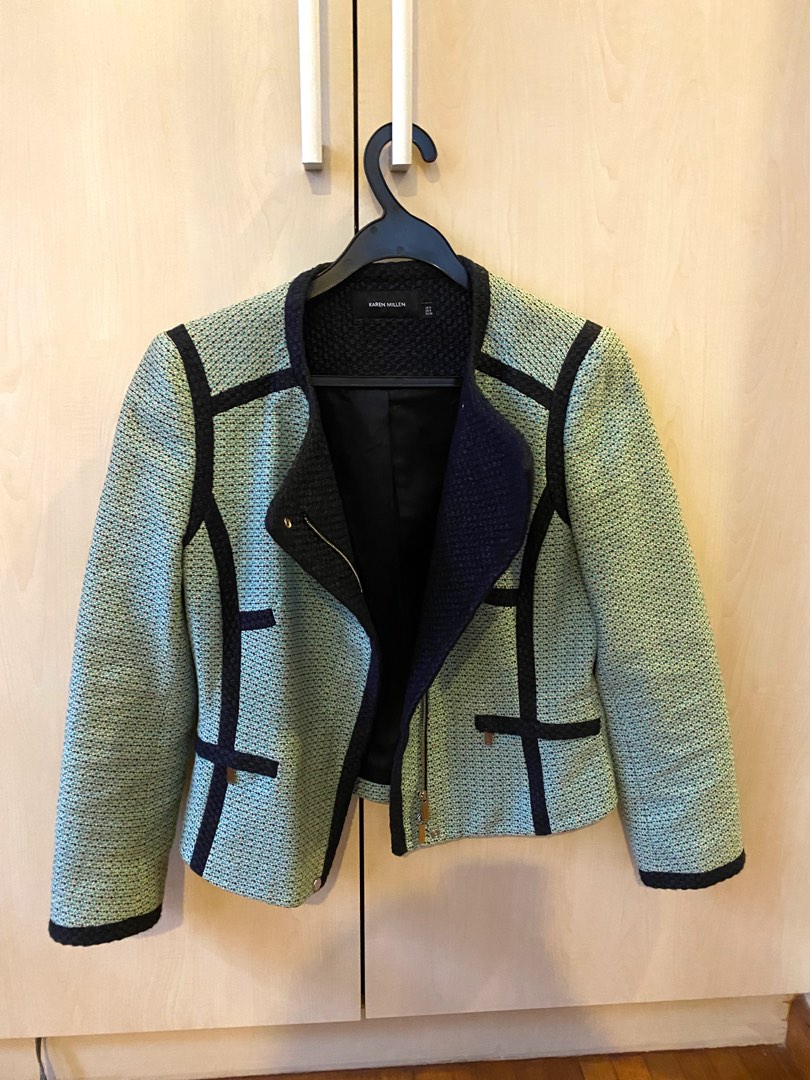 Karen millen sales tweed jacket