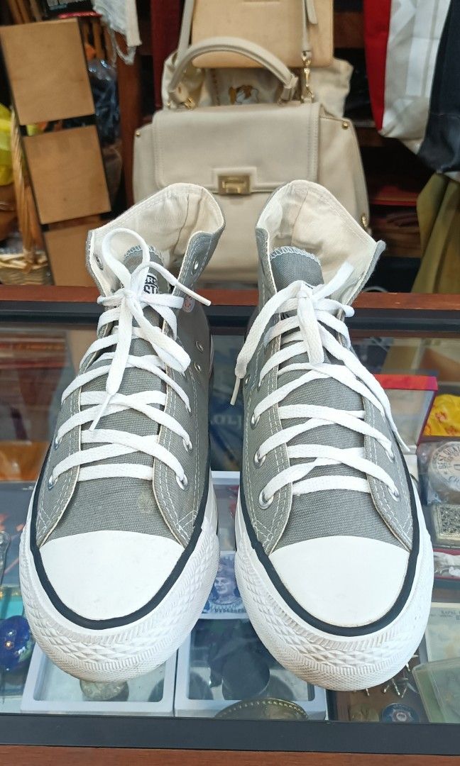 Kasut converse grey store