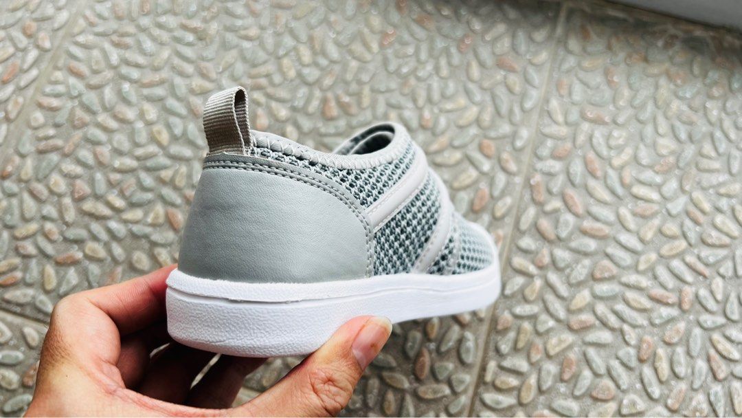White rubber shoes kids top