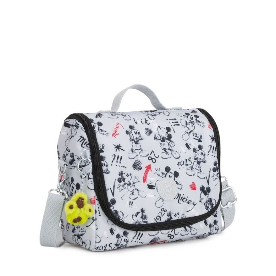 Kipling Disney Kichirou Sketch Grey Lunchbox Women s Fashion Bags Wallets Cross body Bags on Carousell