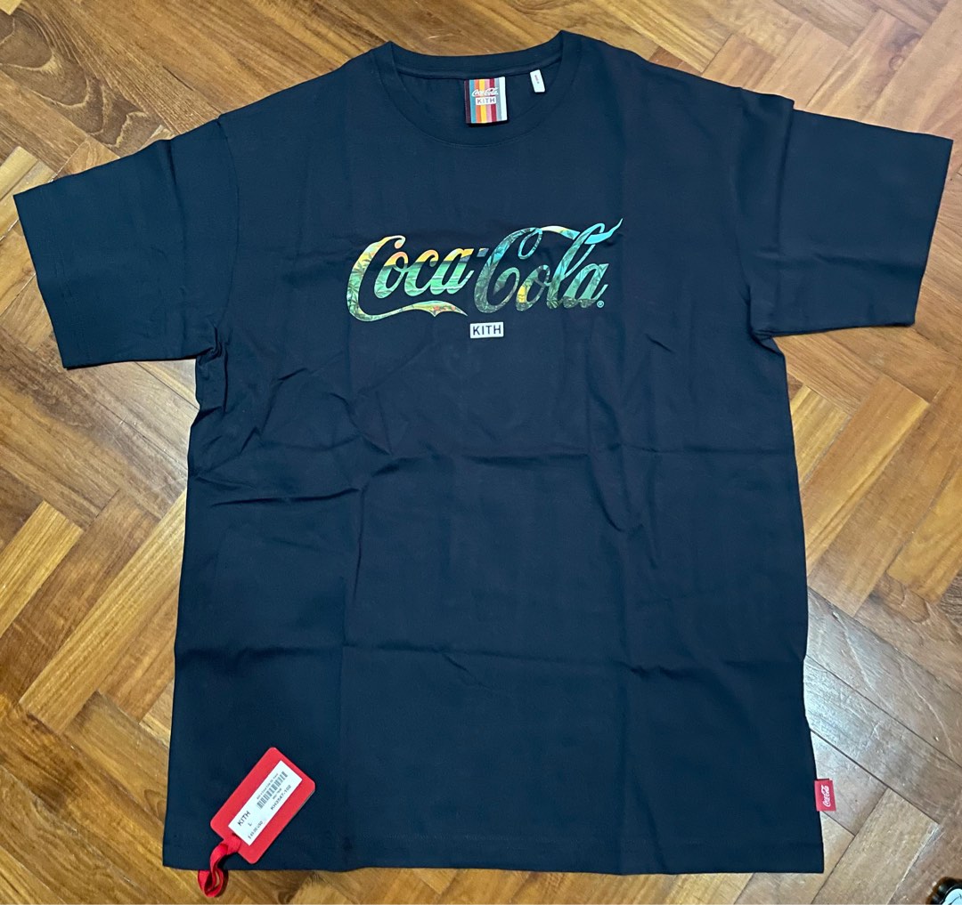 Kith Coca Cola Men s Fashion Tops Sets Tshirts Polo Shirts on Carousell