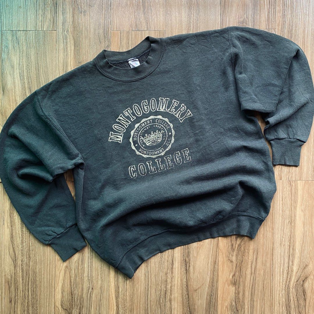 Black college hoodies 90's online
