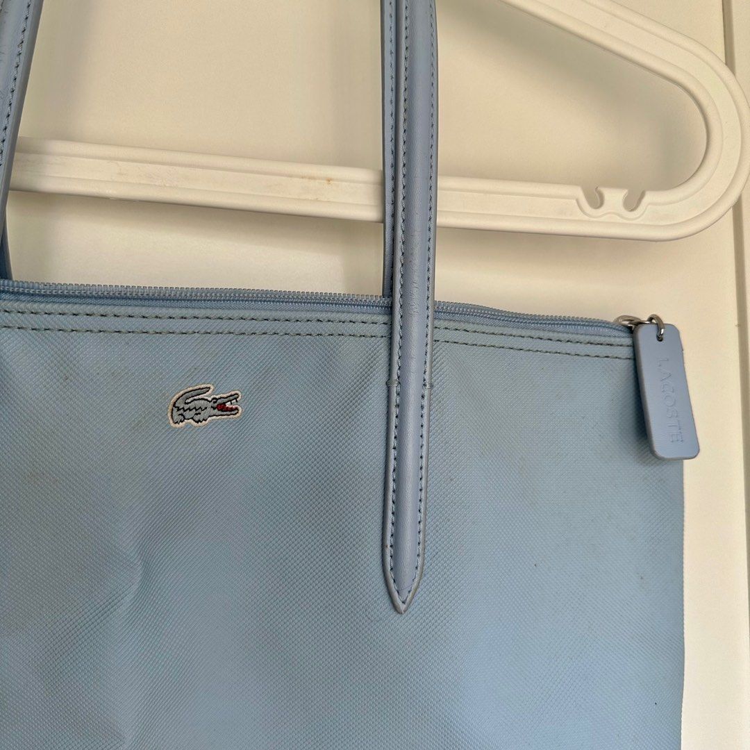 Lacoste Baby Blue Handbag Women s Fashion Bags Wallets
