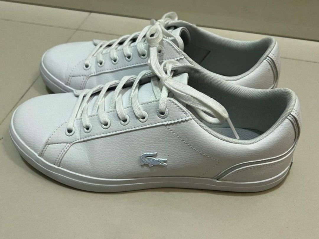 White lacoste top lerond