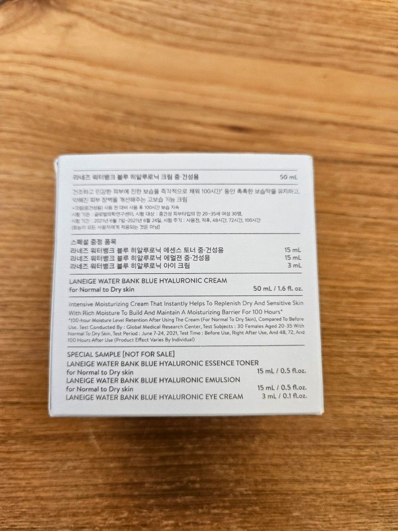 Laneige water bank samples, Beauty & Personal Care, Face, Face Care on ...