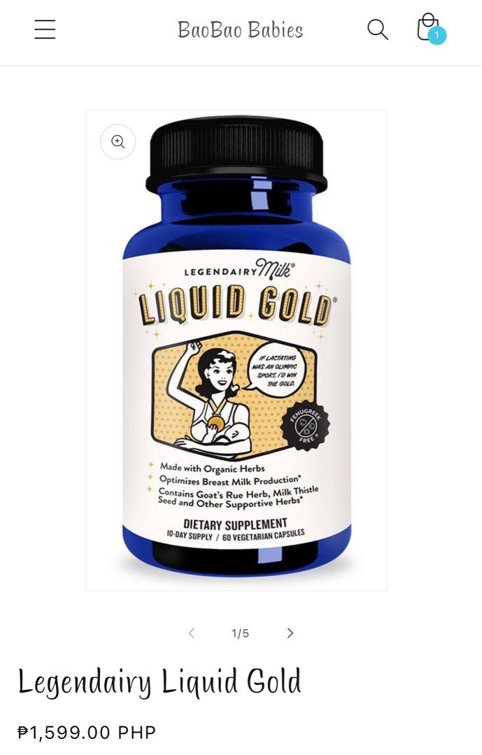 Legendairy Milk Breastfeeding Supplements, Babies & Kids, Nursing