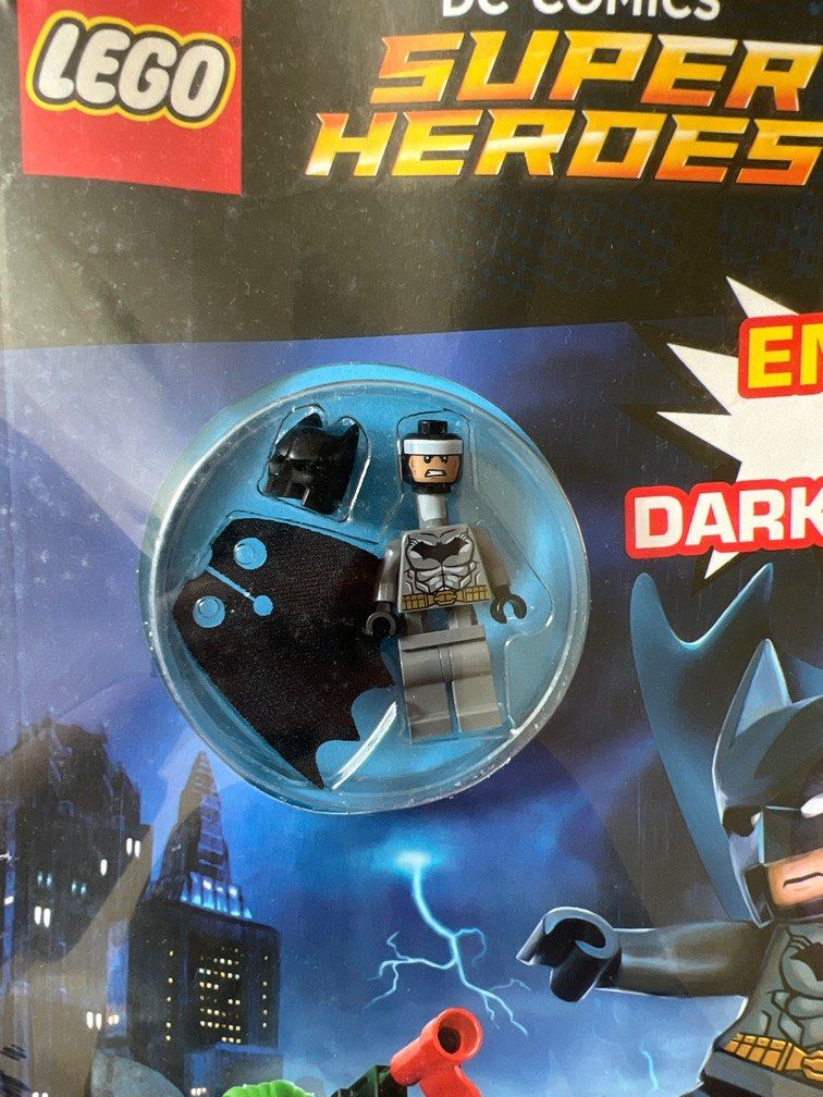 Lego dark knight batman minifigure top