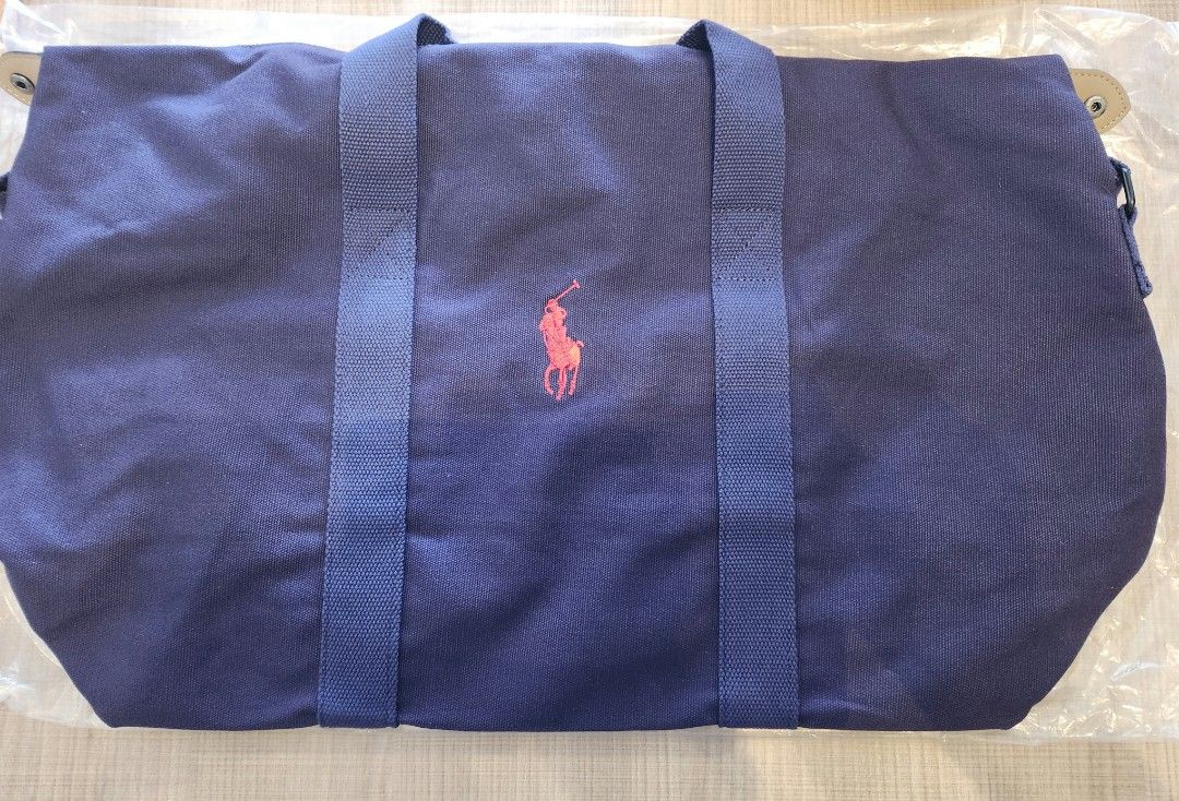 Ralph lauren duffle bag navy clearance