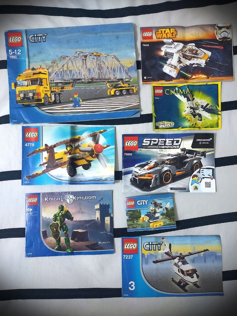 Lego instruction books for sale hotsell