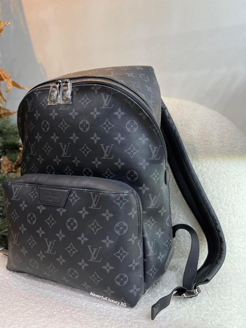 Louis vuitton apollo backpack monogram eclipse 2025