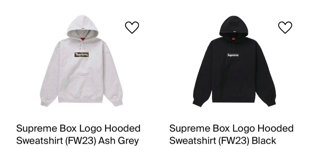 Supreme swarovski box top logo hooded sweatshirt black