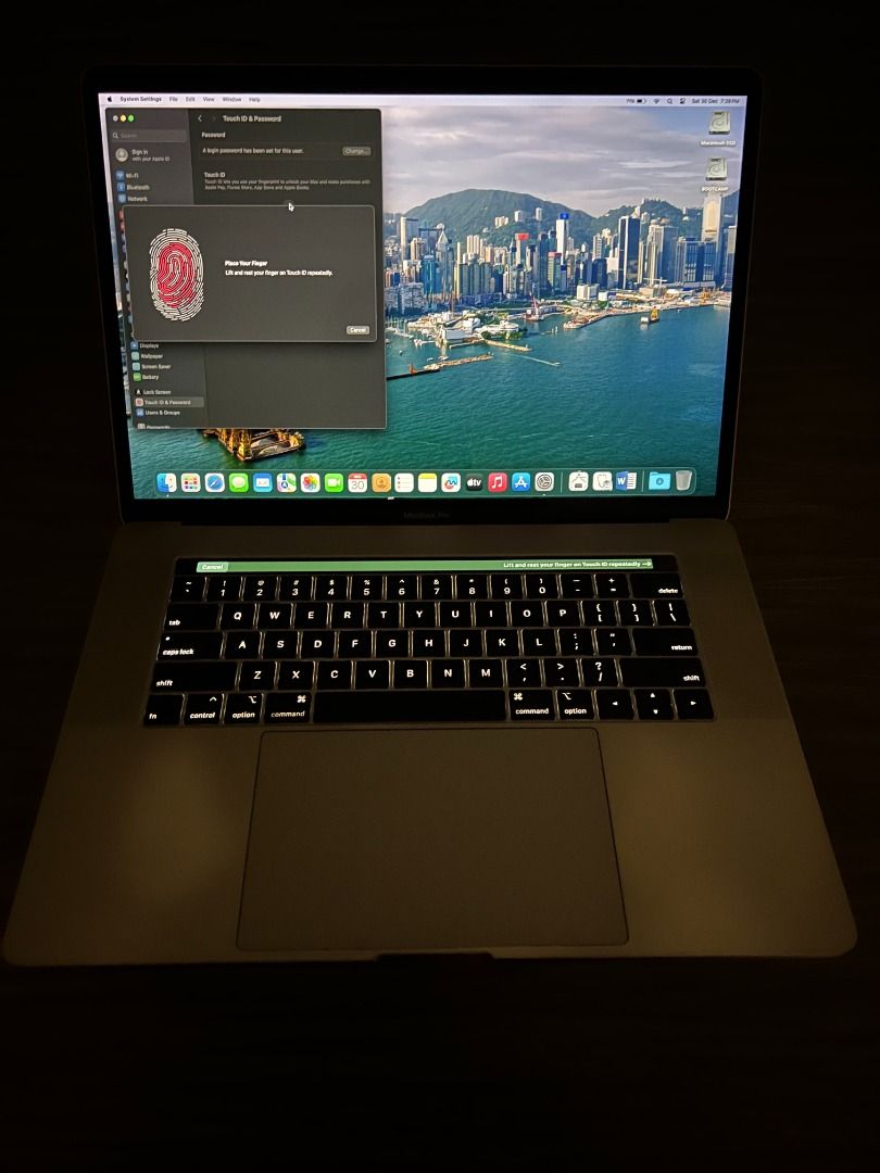 MacBook Pro 15 2018 (A1990) + macOS Sonoma + Win11 + 6-Core i7 CPU