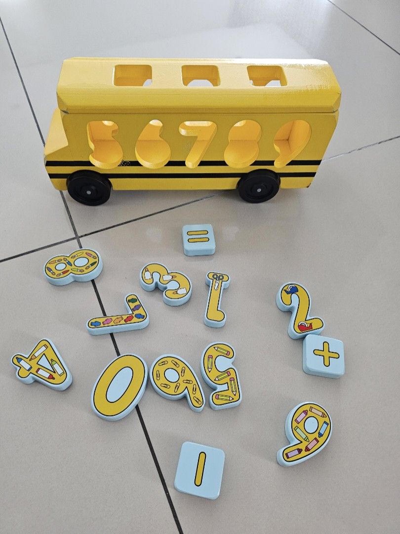 Melissa and doug math bus new arrivals
