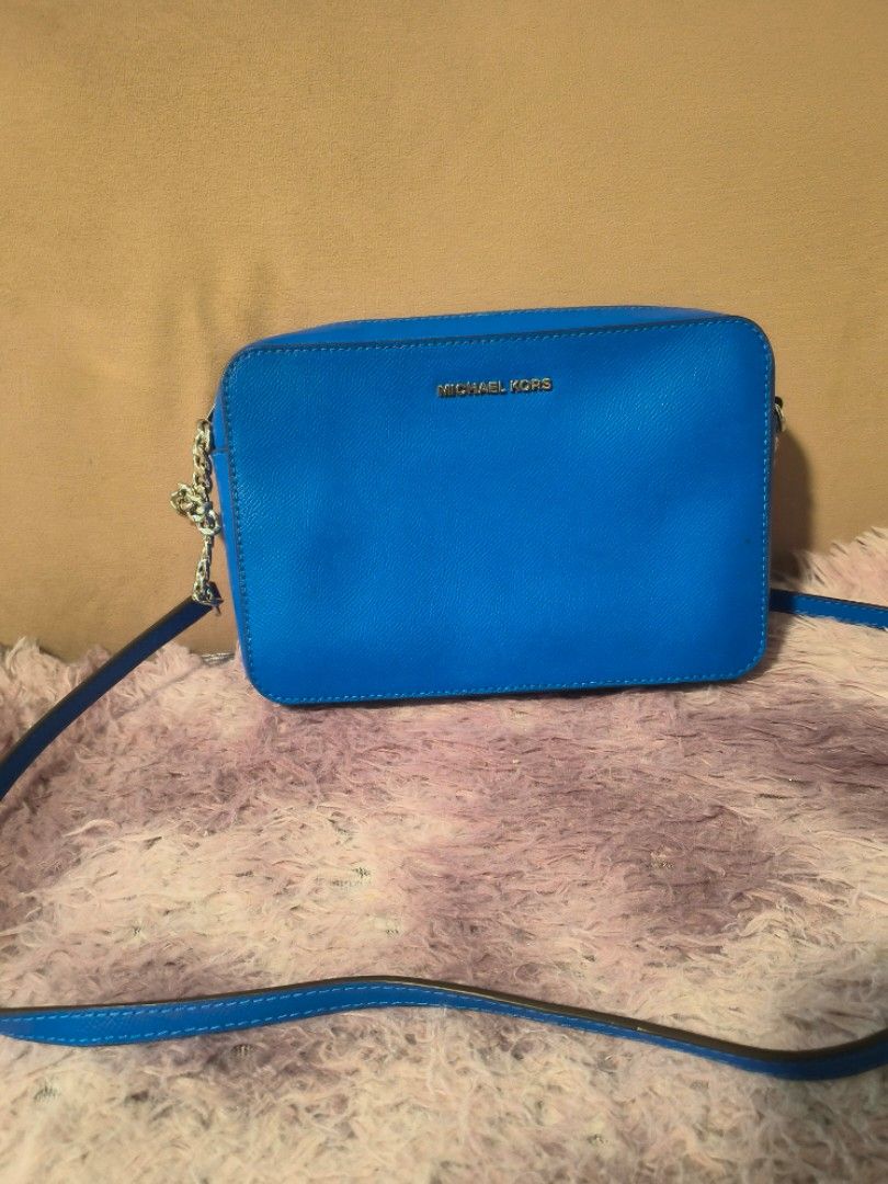 Michael kors electric blue sling bag Luxury Bags Wallets on