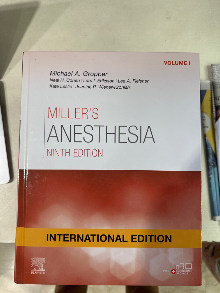 MILLER\'s ANESTHESIA 9th ed ミラー麻酔学　第九版原書