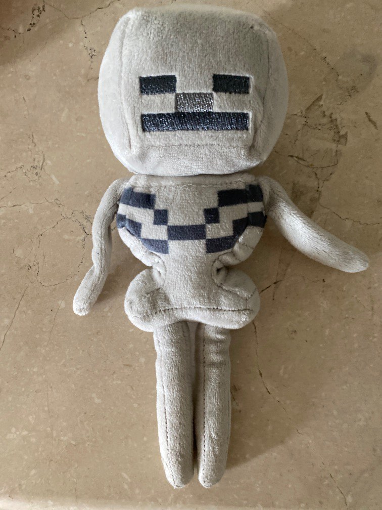 Minecraft Skeleton Plush