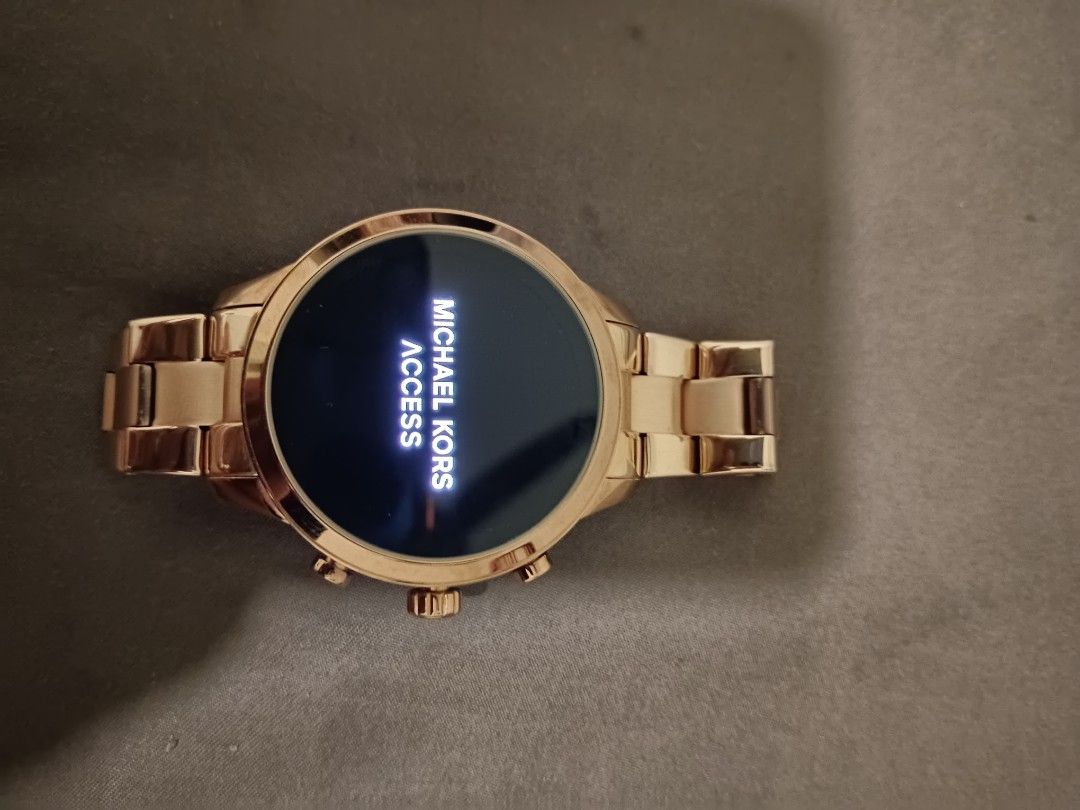 Mk smart watch silver cheap