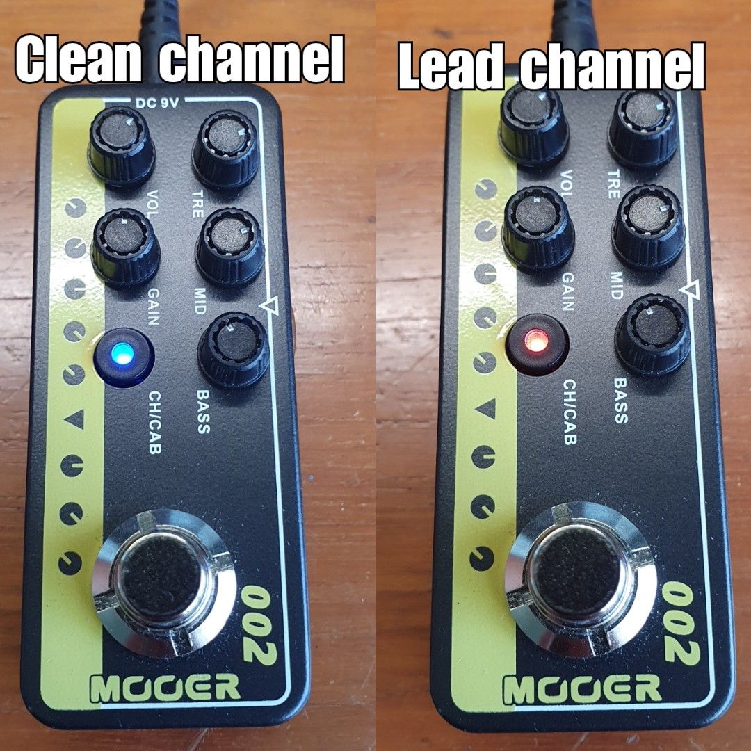 Mooer Micro Preamp and Cab Sim 002 (UK Gold 900 or JCM900), Hobbies