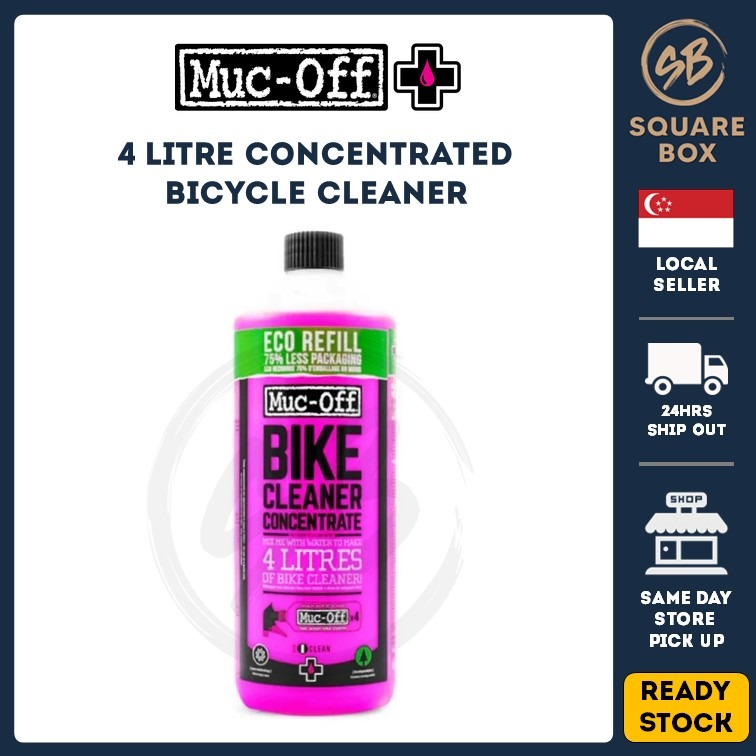 Nano Tech Bike Cleaner 1L + 1L Concentrate Refill, Bicycle - Clean