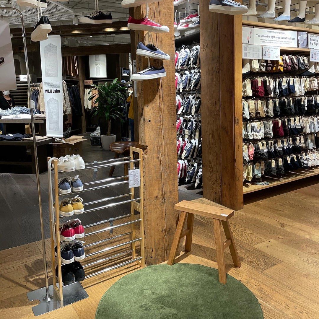 MUJI Telescopic shoe rack (3 tier), Furniture & Home Living, Furniture ...