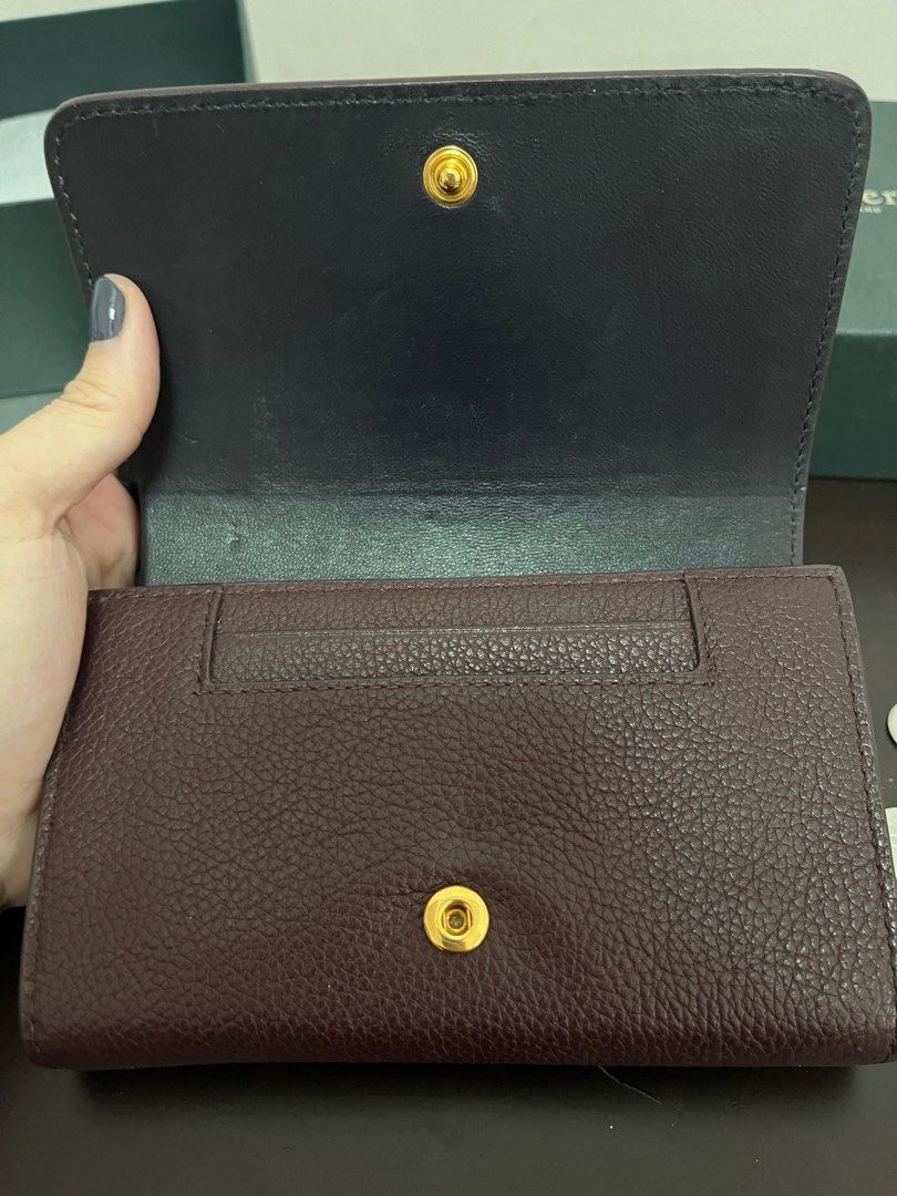 Mulberry plaque medium french purse cheap